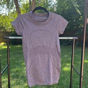 Gray lululemon shirt size 6